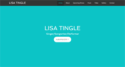 Desktop Screenshot of lisatingle.com